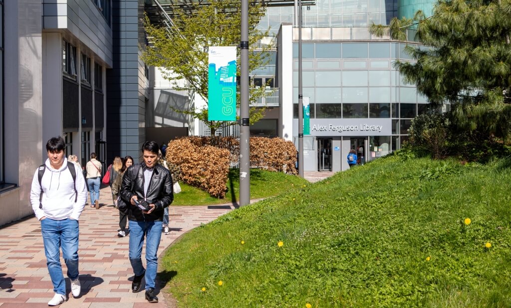 Glasgow Caledonian University 格拉斯哥卡來多尼恩大學校園 2