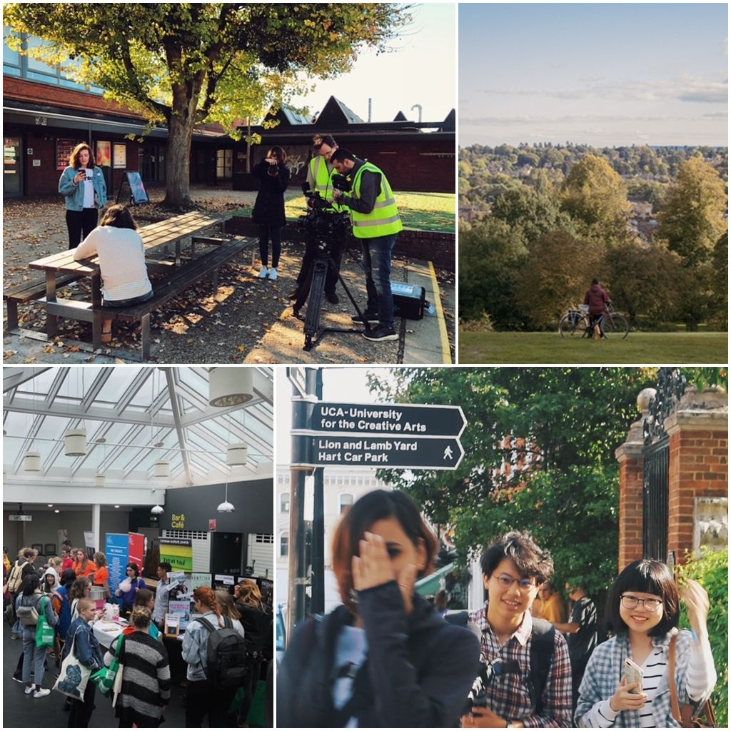 鍾同學在 UCA MA Filmmaking 學校生活2