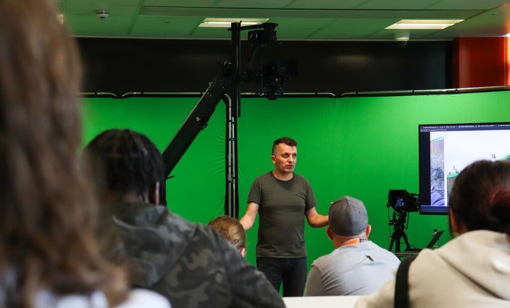 Escape Studios 視覺效果學院上課情形