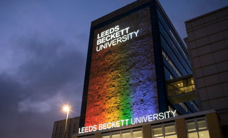 Leeds Beckett University 利茲貝克特大學校園1