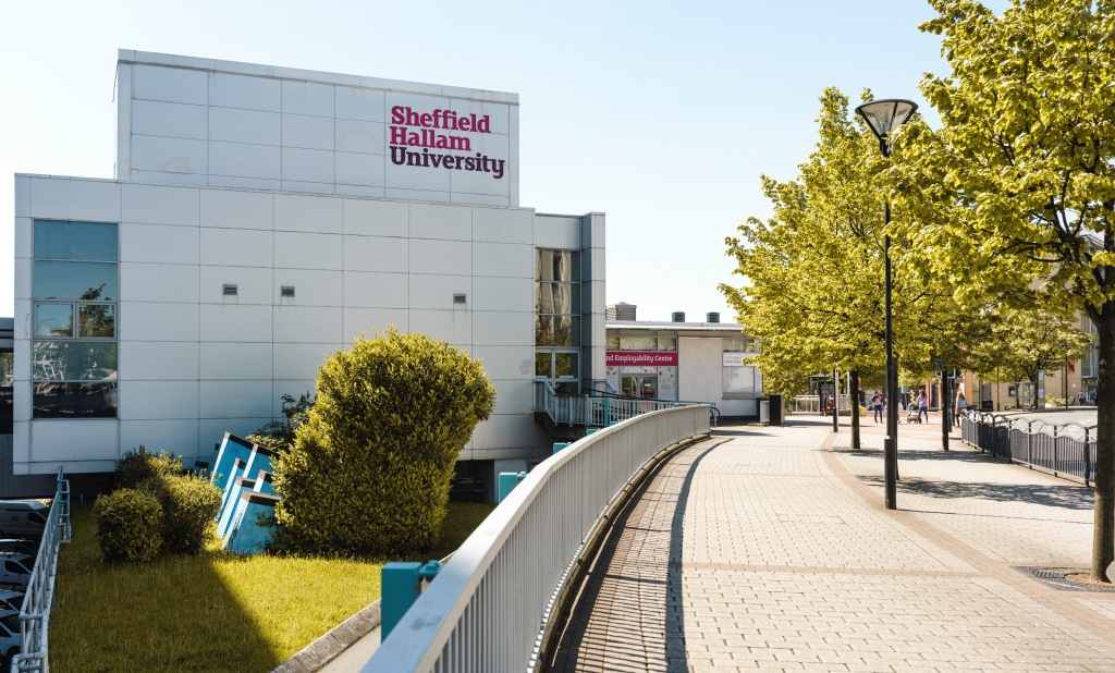 Sheffield Hallam University 雪菲爾哈倫大學校園2