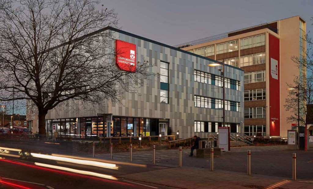 Staffordshire University 史丹福郡大學校園1