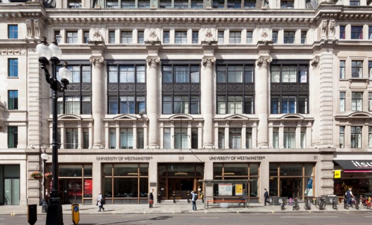 University of Westminster 西敏寺大學校園1