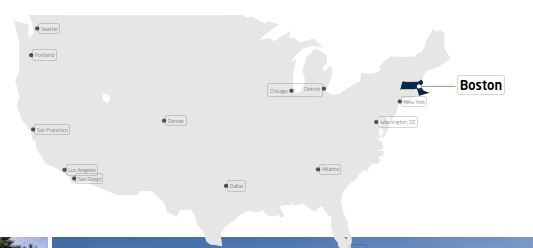 Suffolk University Boston 薩福克大學地理位置