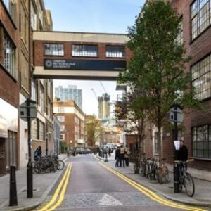 英國倫敦市中心的 London Metropolitan University是一所把倫敦變成設計教室的大學